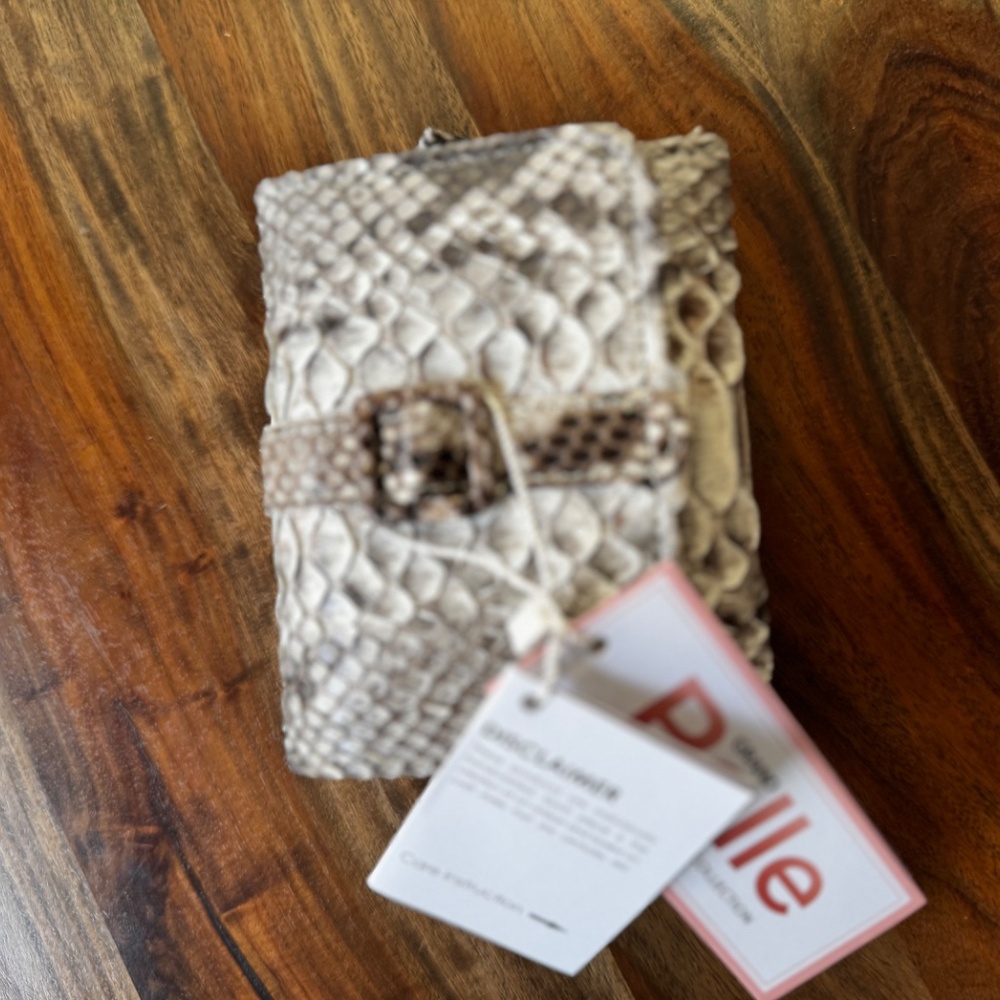 100% Python Leather Wallet - image 4